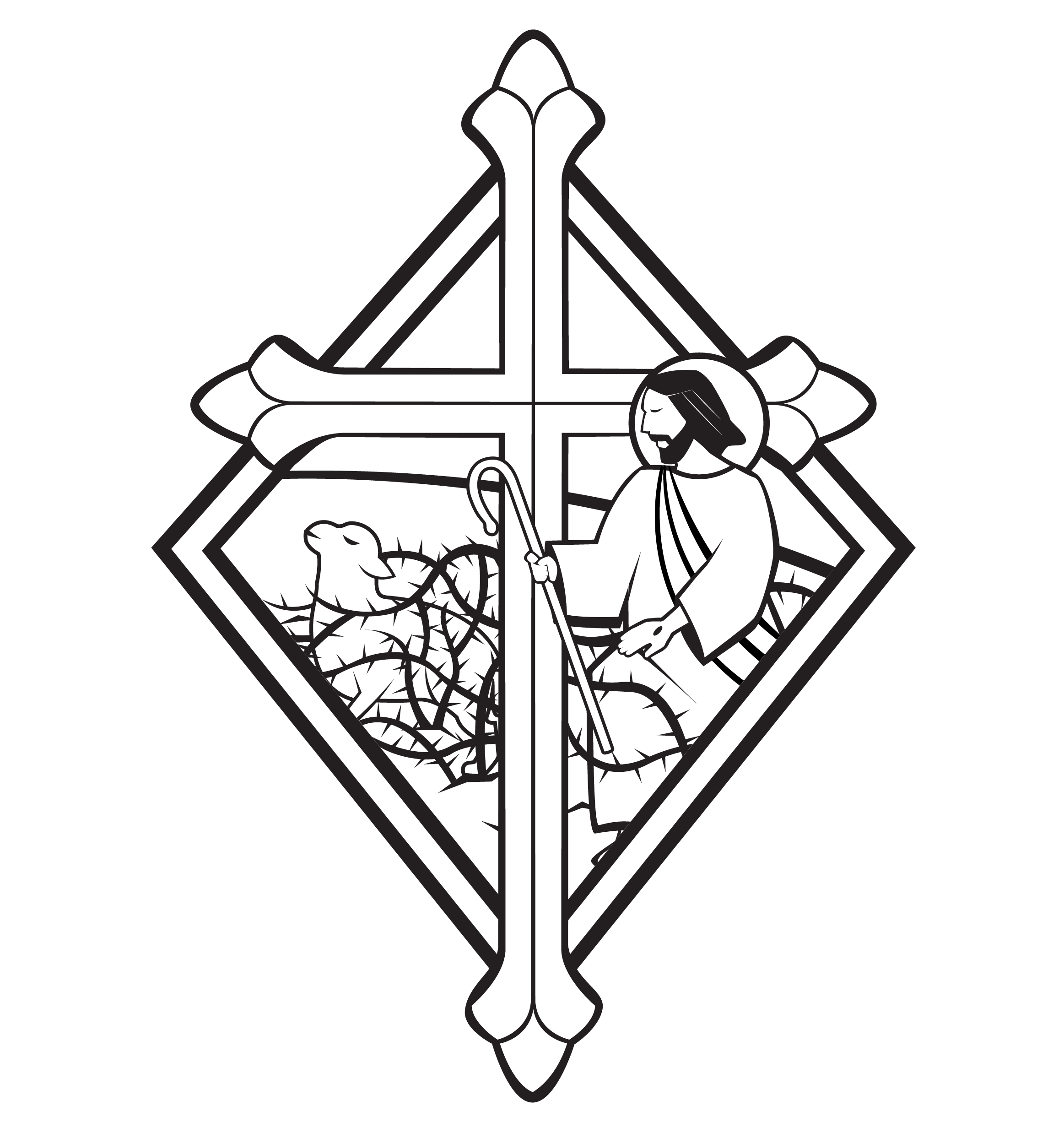 How Christ Views His Flock Trinity 3 Icon